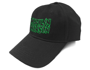 MARILYN MANSON logo BASEBALL CAP