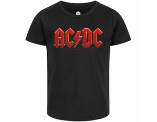 AC/DC distress red YOUTH TSHIRT