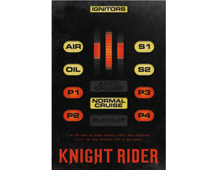 KNIGHT RIDER normal cruise POSTER
