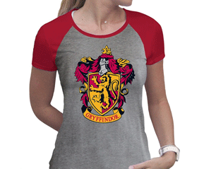 HARRY POTTER gryffindor grey and red skinny TS