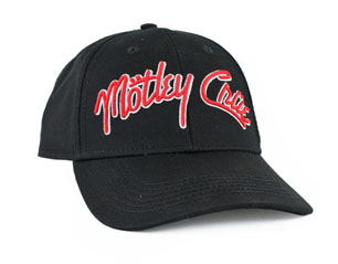 MOTLEY CRUE logo BASEBALL CAP
