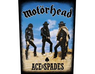 MOTORHEAD ace of spades photo BACKPATCH
