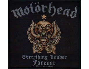 MOTORHEAD everything louder forever PATCH