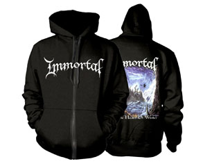 IMMORTAL at the heart of winter ZIP HSWEAT