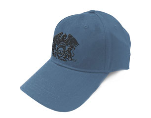 QUEEN black classic crest baseball BLUE CAP