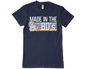 MY LITTLE PONY made in the 80s NAVY TSHIRT