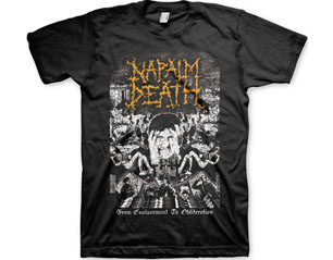 NAPALM DEATH from enslavement to obliteration TSHIRT