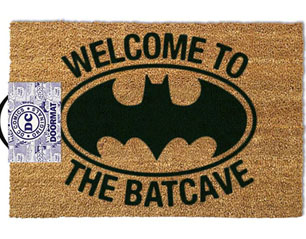 BATMAN welcome to the batcave TAPETE DE ENTRADA