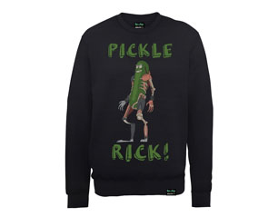 RICK AND MORTY pickle rick CREW NECK SWEATER