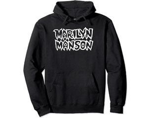 MARILYN MANSON classic logo HOODIE