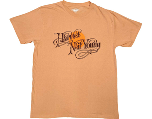 NEIL YOUNG harvest GOLD TSHIRT