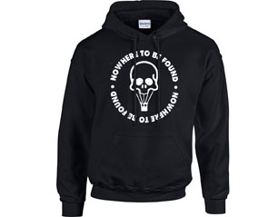 NOWHERE TO BE FOUND baloon skull HOODIE