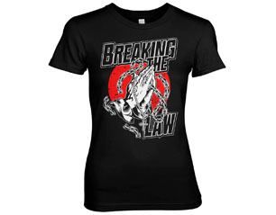 ROCK SONG DESIGNS breaking the law skinny TS