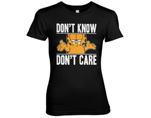 GARFIELD dont know dont care skinny TS