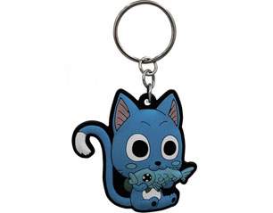 FAIRY TAIL happpy rubber KEYCHAIN