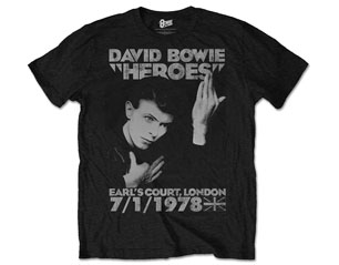 DAVID BOWIE heroes earls court TS