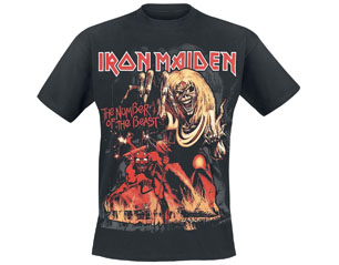 IRON MAIDEN number of the beast graphic TS