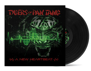 TYGERS OF PAN TANG a new heartbeat VINYL