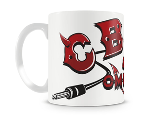 CBGB & omfug devils logo coffee MUG