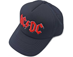 AC/DC red logo trucker CAP