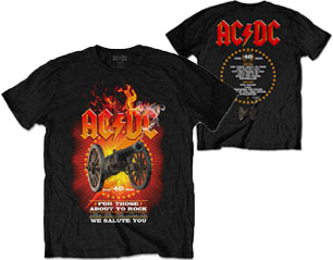 AC/DC ftatr 40th flaming bp TS
