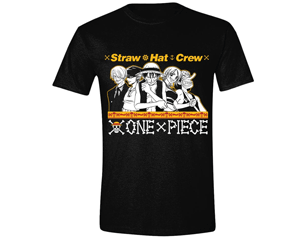 ONE PIECE straw hat crew TSHIRT