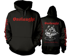 ONSLAUGHT power from hell HOODIE