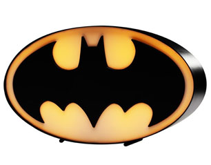 BATMAN classic logo LIGHT
