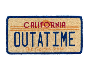 BACK TO THE FUTURE out at time DOORMAT