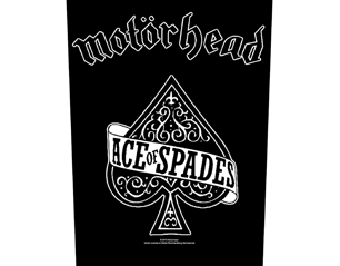 MOTORHEAD ace of spades BACKPATCH