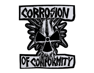 CORROSION OF CONFORMITY skull logo WPATCH
