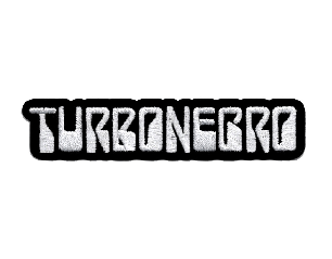 TURBONEGRO logo PATCH