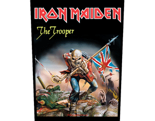 IRON MAIDEN trooper BACKPATCH