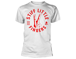 STIFF LITTLE FINGERS digits/wht TS