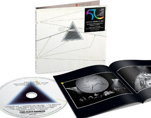 PINK FLOYD dark side of the moon live at wembley 1974 - 2023 remaster CD