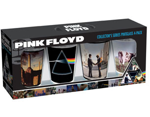 PINK FLOYD album Covers 4 pack PINT GLASSSES
