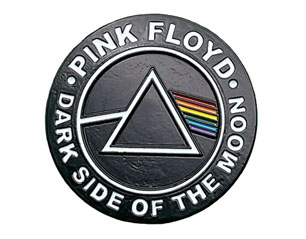PINK FLOYD dark side circle PIN DE METAL