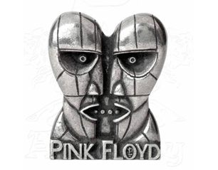 PINK FLOYD division bell heads metal PIN
