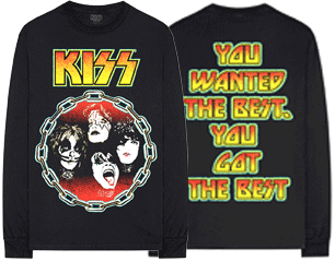 KISS you wanted the best LONGSLEEVE
