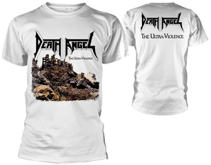 DEATH ANGEL the ultra violence white TS