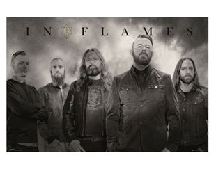 IN FLAMES band POSTER