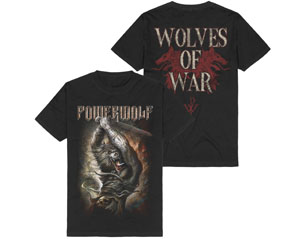 POWERWOLF wolf of war TSHIRT
