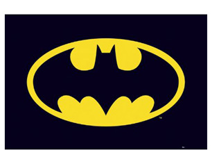 BATMAN classic logo POSTER