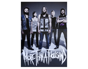 MORE T A THOUSAND band POSTER
