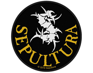 SEPULTURA circular logo PATCH