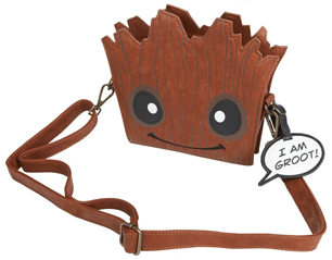 GUARDIANS OF THE GALAXY groot face crossbody BAG