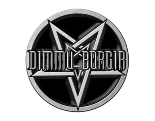 DIMMU BORGIR pentagram metal PIN