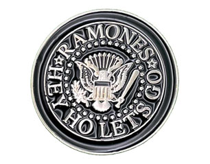 RAMONES presidential seal PIN DE METAL