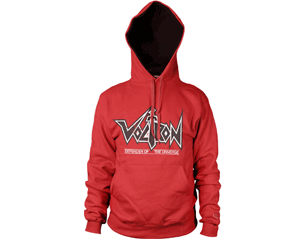 VOLTRON washed logo RED HOODIE