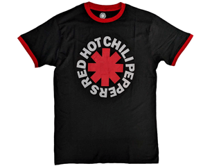 RED HOT CHILI PEPPERS classic asterisk RINGER TSHIRT